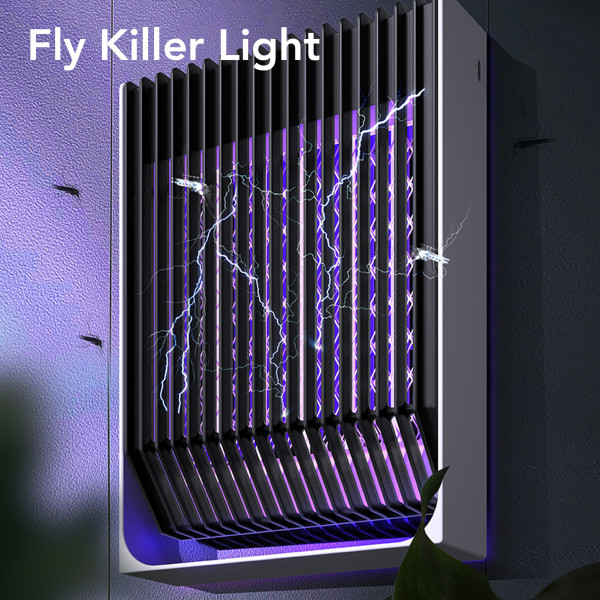 Fly Killer Light USB Uppladdningsbar Automatisk Insect Bug Kill