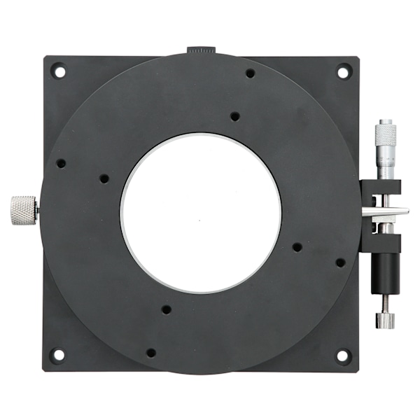 Manuel Lineær Skydetabel FineTune Rotationsplatform Kugletrin Aluminium Legering Diameter 200mm