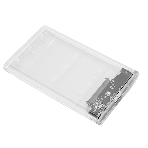 2,5 tum Hårddiskinneslutning 5 Gbps Överföring Repskyddande Extern HDD-Fodraladapter för 2,5 tum SATA Hårddiskar SDD