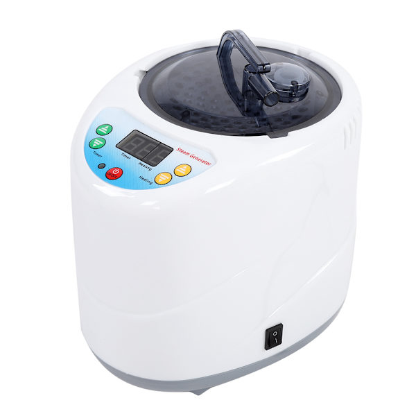 2L Hjemmespa Damp Sauna Telt Vægttab Slankende Fod Spa Maskine EU Stik 220V