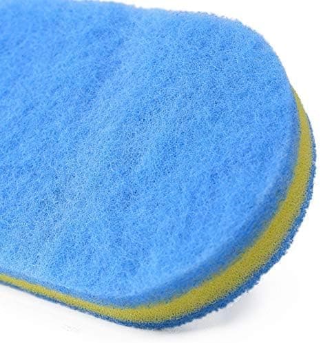 Multifunctional Shower Scrubber Brush with Ergonomic Handle for Kitchen and Bathroom Cleaning