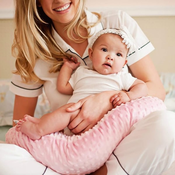 Ammepudebetræk, velegnet til ammende mødre, ultra blødt pasform til standard baby ammepude og positioneringshjælp