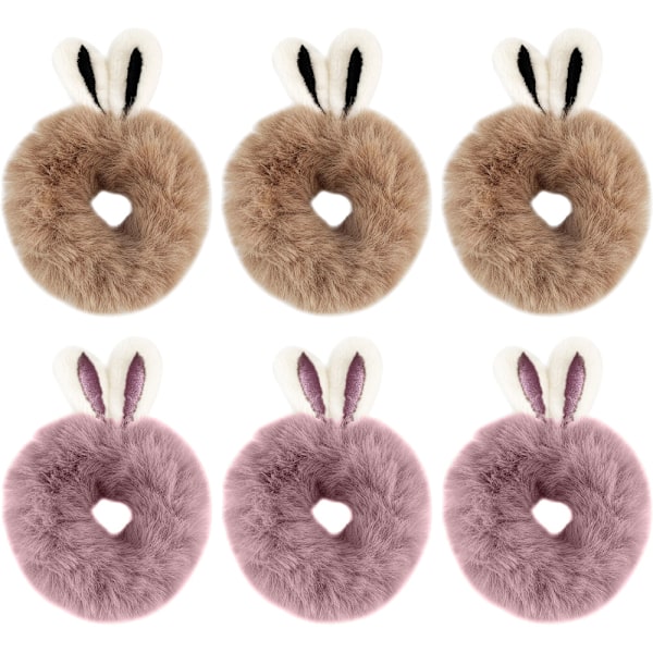 Strikkede Scrunchies | Scrunchies til Hår | Hårelastikker | Hestehale | Julegave Hårtilbehør