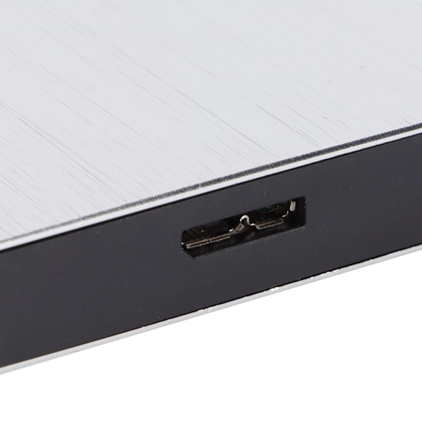 Extern Hårddisk Snabb Dataöverföring Enkel Användning Bred Kompatibilitet Bärbar USB 3.0 HDD för OS X Silver 500GB