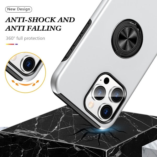 iPhone 16 Pro, Kickstand, Silver