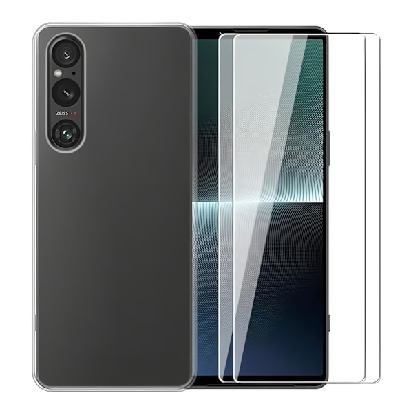 2-Pack Sony Xperia 10 VI Näytönsuoja Karkaistua Lasia