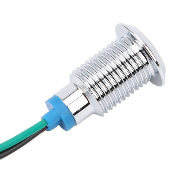 4 Set PreWired Runda LED-lampor Mini Common Anode 2-färgs Indikatorlampor 10mm 110220V (Röd och Grön)
