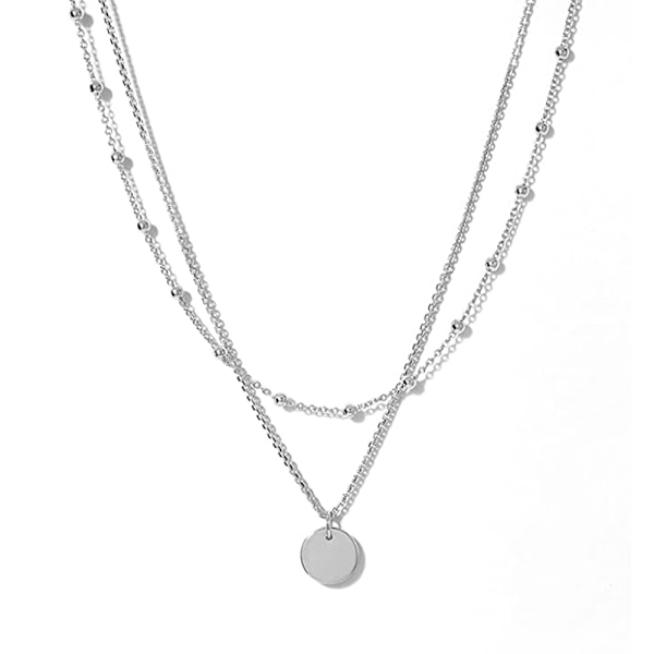 1 st Lagerat Cirkelhalsband Bar Legering Halsband Halsband för Kvinnor