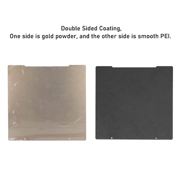 Fjäderstålskivor för Uppvärmd Sängplattform 254x241mm Dubbelsidig PEI för Prusa I3 MK3 MK2 MK2.5