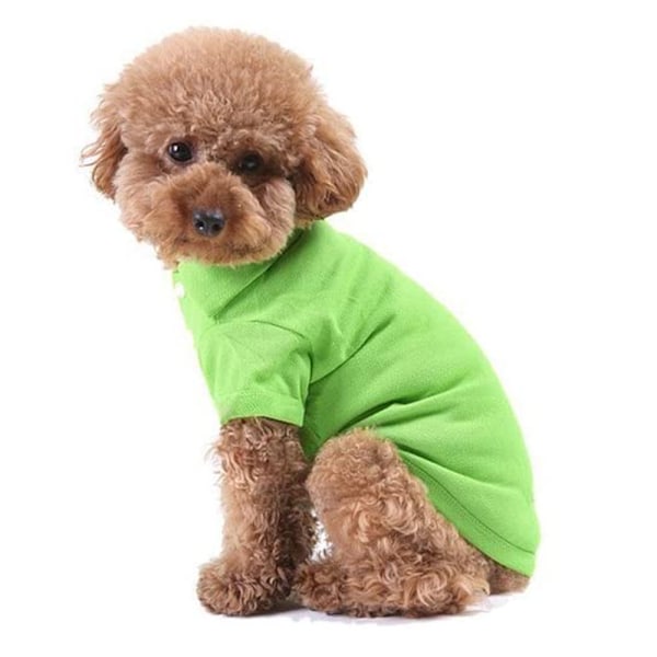 4 st hundkläder husdjurskläder Teddy Golden Retriever kläder Teddy Chihuahua polotröja