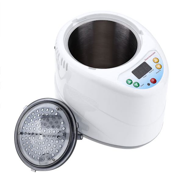 2L Hjemmespa Damp Sauna Telt Vægttab Slankende Fod Spa Maskine EU Stik 220V
