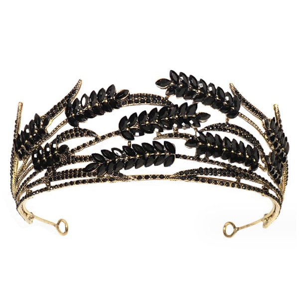 Bryllupshodeplagg for brud - Hårpynt Bryllupshodeband Tiara Bladhodeband Krone Tiara Brud Sølvhodeplagg