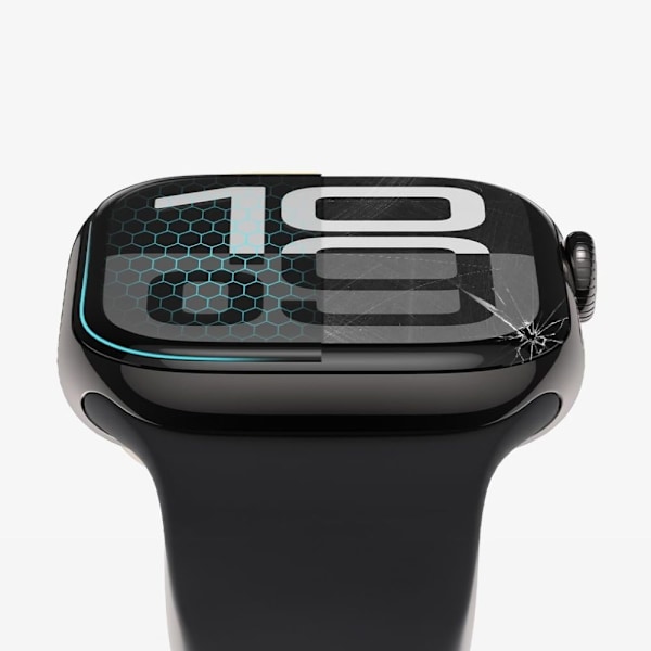 Apple Watch, 42 mm, Skärmskydd, Hybrid Glas