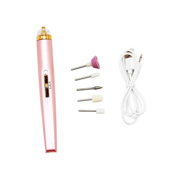 Finishing Touch Salon Nails Kit, Elektronisk Neglefil og Fuld Manikyr- og Pedikyrværktøj