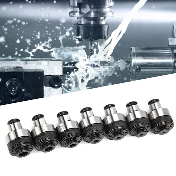 Tapping Chuck Sett for rask skifte av tappeholdersett BT40‑GT12‑7PCS for boremaskin
