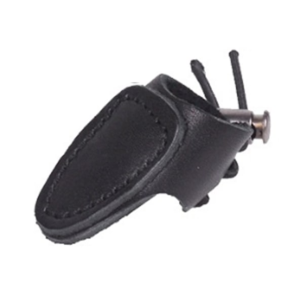 Blød Læder Tommelfinger Ring Bueskydning Fingerbeskytter Recurve Bue Fingerbeskytter Traditionel Buebeskytter Skydehandsker