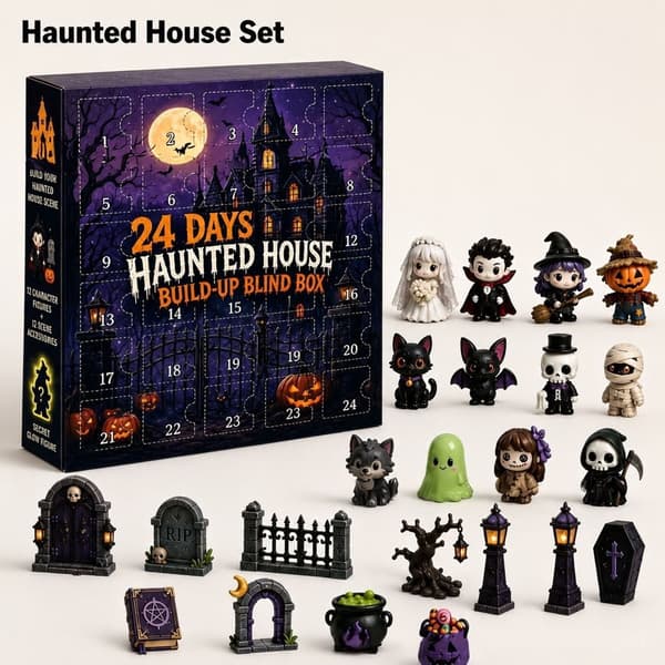 Halloween Countdown Calendar 2026 – Surprise Set C 26 * 18 * 3CM