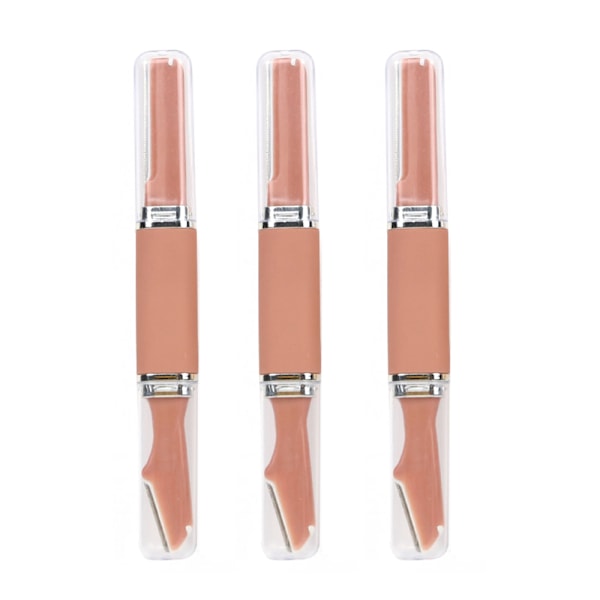 3-pack dubbelsidig ögonbrynstrimmer