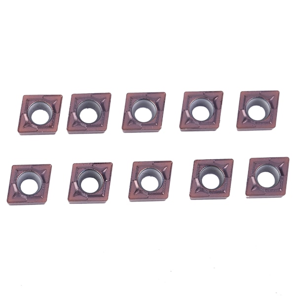 4 stk S07k S08k S10k S12m sCLCR06 Drejebænk Boring Bar Drejeværktøjs Holder   10 stk CCMT 060204 Indlæg