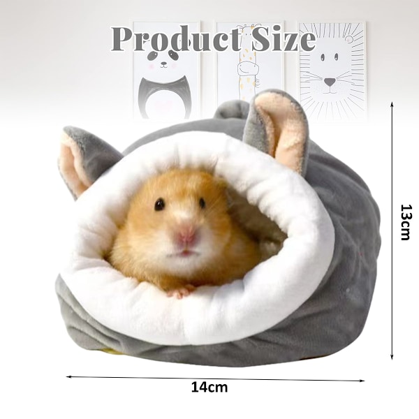 Tilbehør til hamster, marsvin, pinnsvin, chinchilla, ilder, rotte, gerbil - Seng, hus, bur