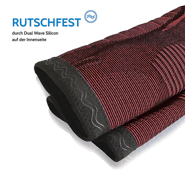 Knäskydd för Knäsmärta (Par) Stöd för Kvinnor & Män, Neopren Stabiliserande Wrap, Kompressionsknäskydd för Styrketräning, Träning, Löpning