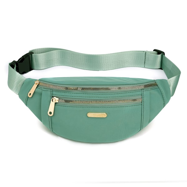 Fanny Pack Taljepose, Vandtæt Taljepose med Justerbar Rem til Rejser Sport Løbetur
