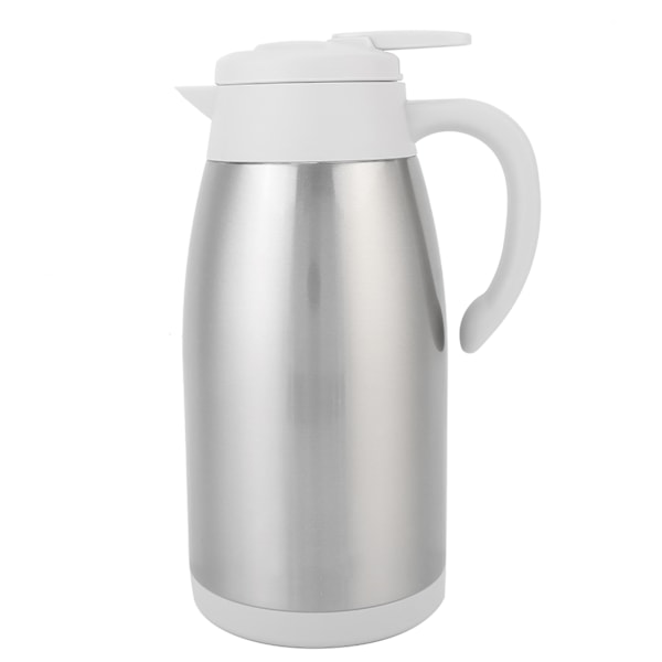 2000ml Termisk Isoleret Vakuumkaffekande i Rustfrit Stål Mælkekande (#1)