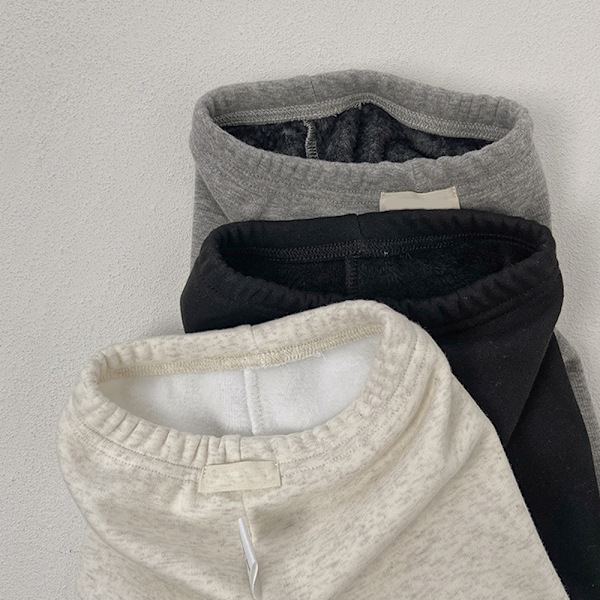 Vauvan erittäin paksu lämpimä fleece-housut vauvan syksy- ja talviplussahousut (harmaa)