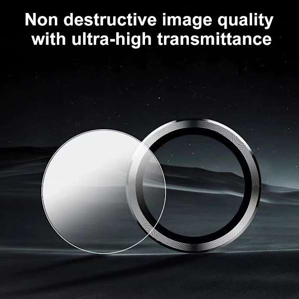 Samsung Galaxy S23 FE Kamera Linsskydd Härdat Glas 0,2mm Transparent