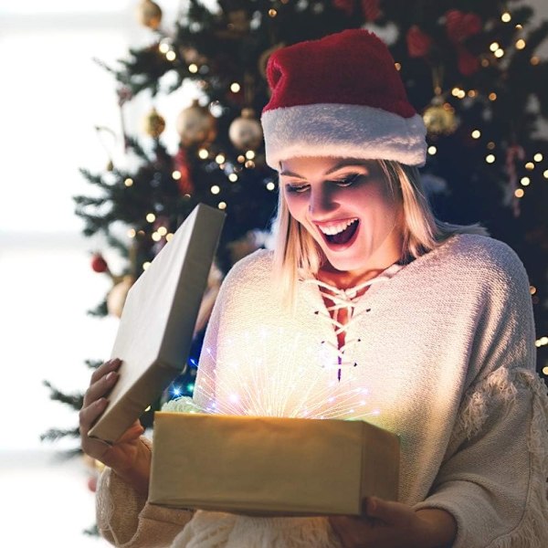 Fairy String Lights Julbelysning, 120 LED 8 lägen Dimbara String Fairy Lights med fjärrkontroll, Vattentät Koppartråd Dekorativ Hängning