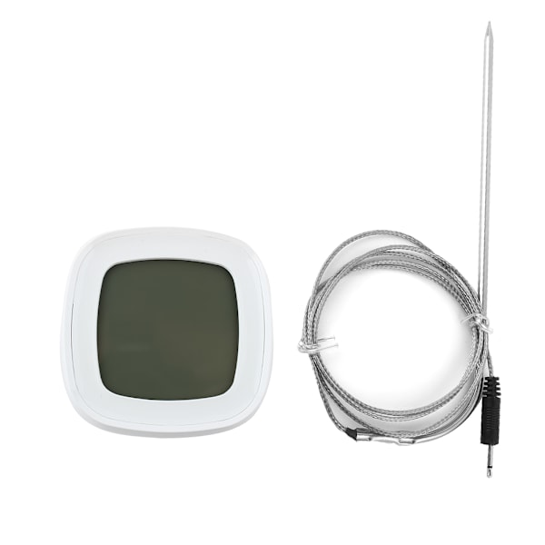 Berøringsfølsom Digital Elektronisk Køkken Kogegrill Termometer Timer (Vandafvisende Sonde)