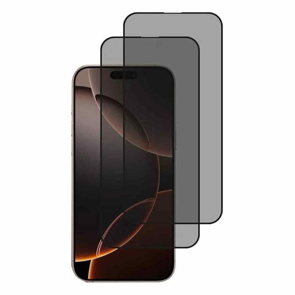 2 kpl iPhone 16 Pro Privacy -näytönsuoja Yksityisyys näytönsuoja Läpinäkyvä iPhone 16 Pro