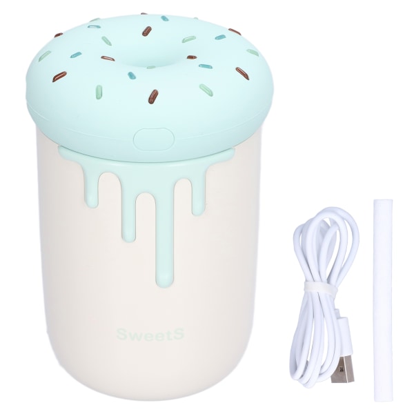 Fine Mist Humidifier USB Charging 2 Modes Cute Shape Light