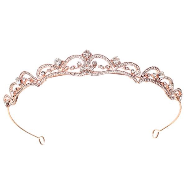 Silver Brudkronor och Tiaror för Kvinnor och Flickor, Rhinestone Bröllopspannaband, Håraccessoarer för Bröllop och Bal