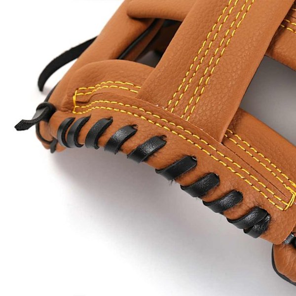 Basebollhandske i Läder för Softball, Utomhussporter, Basebollträning, 1 st