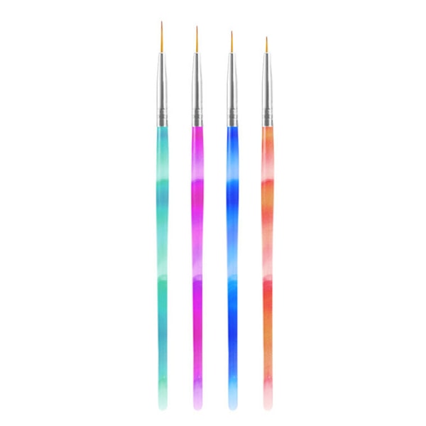 Neglekunst Liner Pensler, Negle Gel Maleri Design Værktøjer Negle Tegning Penne til Lange Striber
