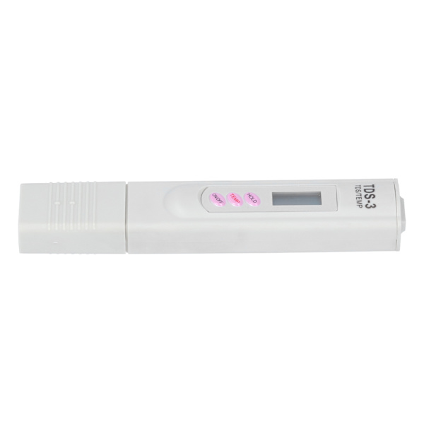 TDS-måler 0-9990ppm, bærbar LCD digital vanntester pennmåler