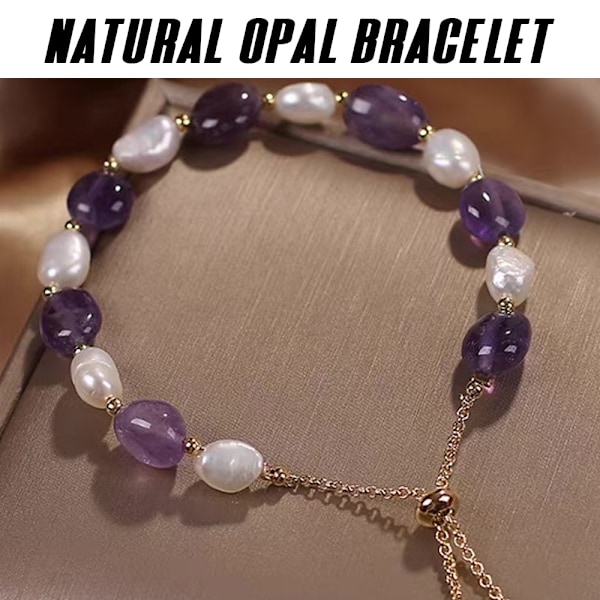 [Healing Trust] Pärlkristall armband, Söta armband,  Presenter till kvinnor