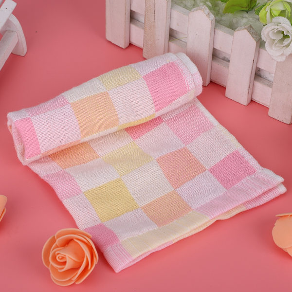 100% Bomuld Super Bløde Absorberende Håndklæder Spædbørnsklud Ammeklud Næseklæde Baby Pink