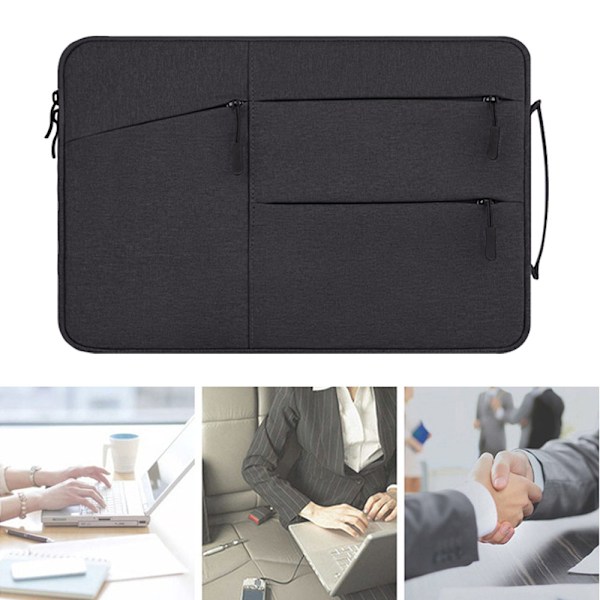12-tums MacBook Air, bärbar datorväska med ficka
