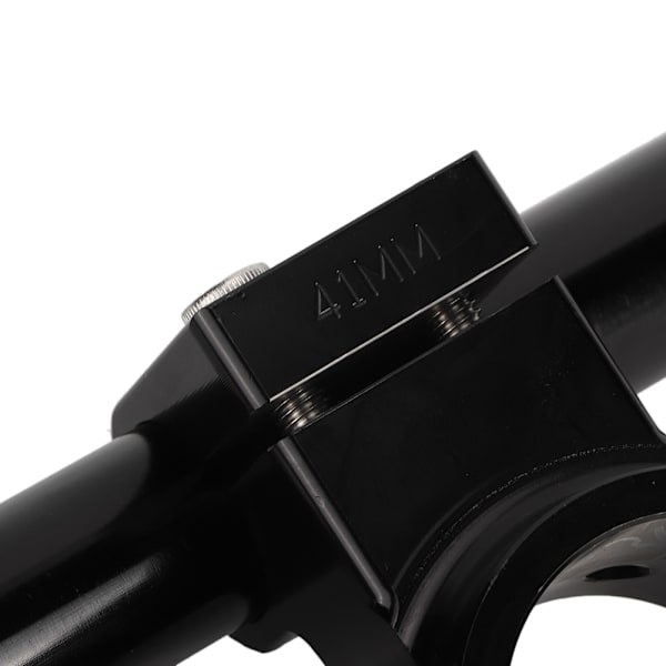 2 stk. Universelle Styr Stænger Motorcykel Modificeret Adskillelse Aluminium Håndtag Sort (41MM)