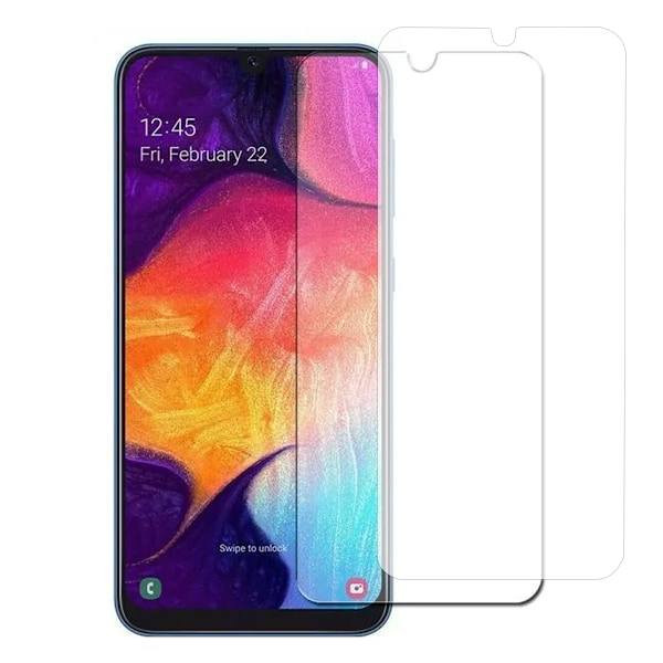 2-osainen setti - sopii Samsung Galaxy A40 - karkaistu lasi