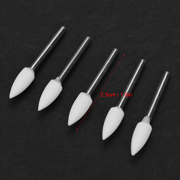 12 st FL2 Hög Hastighet Sand Tand Sliphuvud Set Reparation Polering Fräs