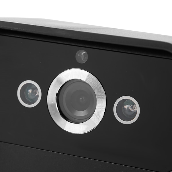 Touch Dörrinmatningssystem Klocka Visuell Nattseende Regnsäker Intercom Dörrklocka (100-240V)EU