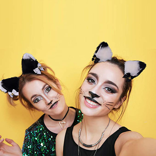 1 st Cat Öron Hårband Cosplay Flicka Kvinna Söt Fest Huvudbonad