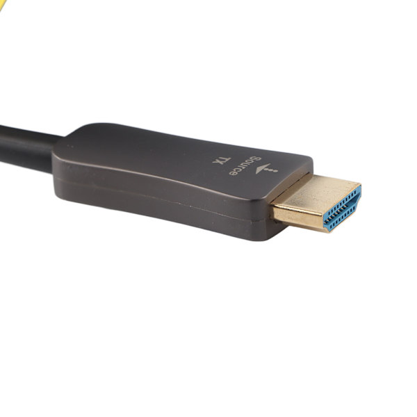 4K Fiberoptisk HD Multimedia Interface-kabel 4:4:4RGB HDR10 HDCP2.2 18Gbps HD Enriktad Kabel för PS4 15m/49.2ft