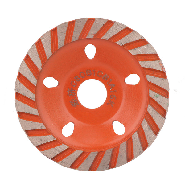 Tykk diamantsegment slipeskive for marmor betong stein (80mm)
