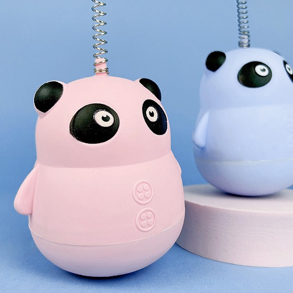 Interaktiv katt långsam matare, husdjur leksaker, automatisk husdjur långsam matare, Tumbler Design Ball