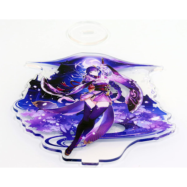 Genshin Impact Figur Akryl Periferi Spil Poster Stående Figur Periferi Bord Dekoration