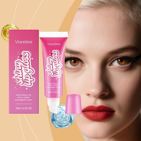 Strawberry Moisturizing Lip Balm: Hydrating, refreshing, non-sticky, and portable.